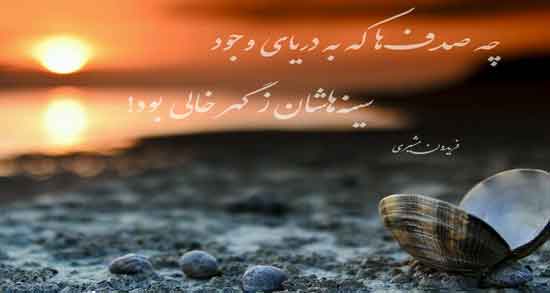 شعر در مورد دریا از فریدون مشیری ؛ زیباترین اشعار فریدون مشیری در مورد دریا