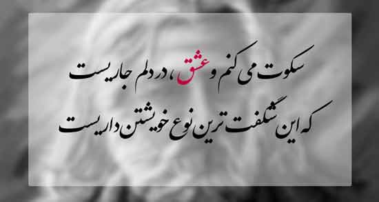 شعر مولانا در مورد سکوت ؛ زیباترین اشعار مولانا درباره سکوت