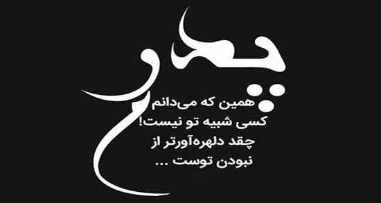 پدرم برای تو چه بگویم ؛ جملات و اشعار زیبا برای پدر