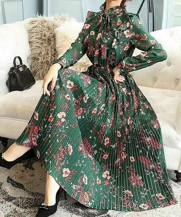 مدل لباس بلند دخترانه ساده و شیک برای تالار
