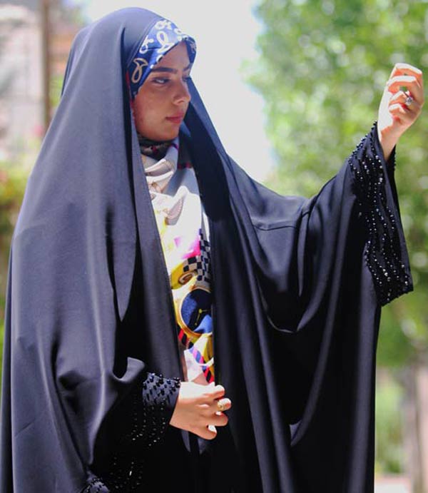 مدل چادر مشکی زنانه در طرح های متفاوت