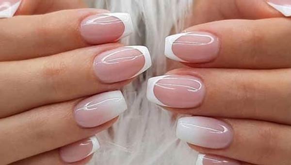 مدل ناخن فرنچ دخترانه شیک و زیبا