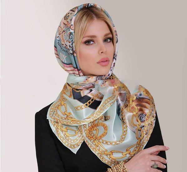 مدل بستن روسری باکلاس و بسیار شیک