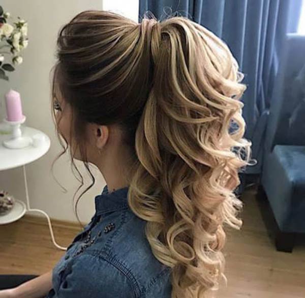 مدل مو باز بسیار شیک مخصوص مراسم و جشن ها