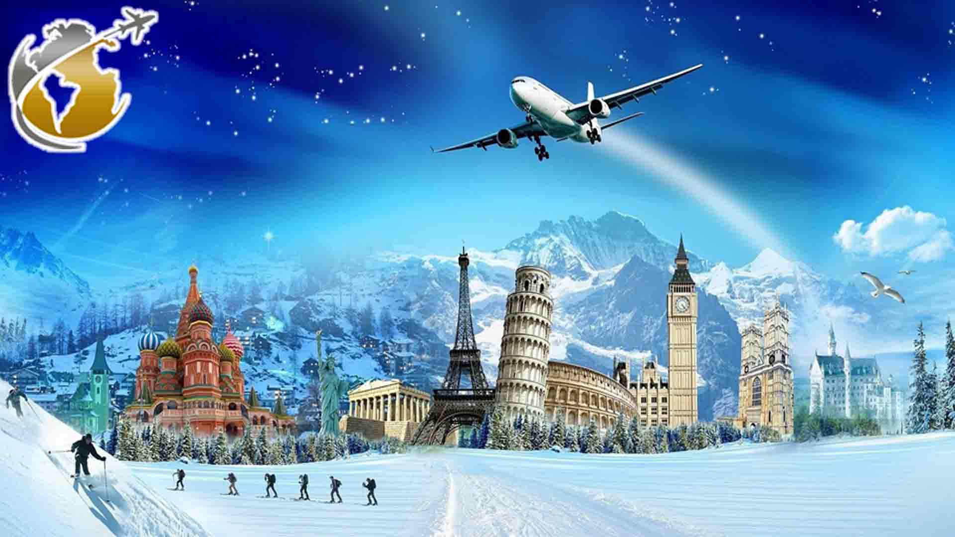 A plane flying over a snowy landscapeAI-generated content may be incorrect.