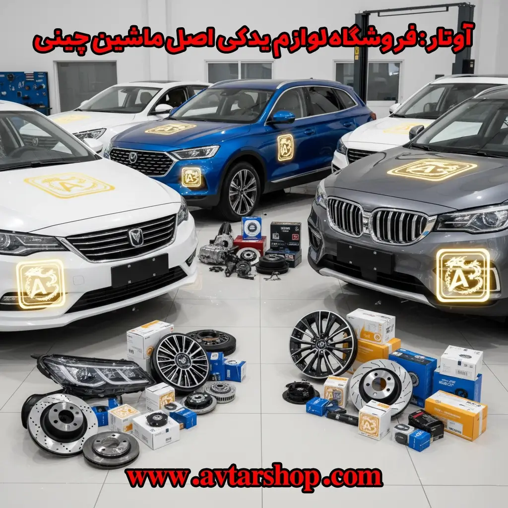 لوازم یدکی اصل ماشین چینی