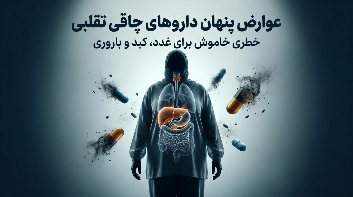 عوارض پنهان داروهای چاقی تقلبی (خطری خاموش برای غدد، کبد و باروری )