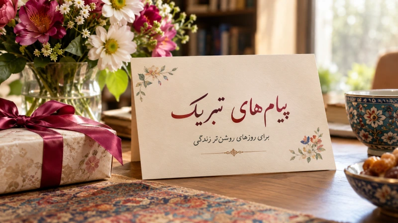 پیامهای تبریک
